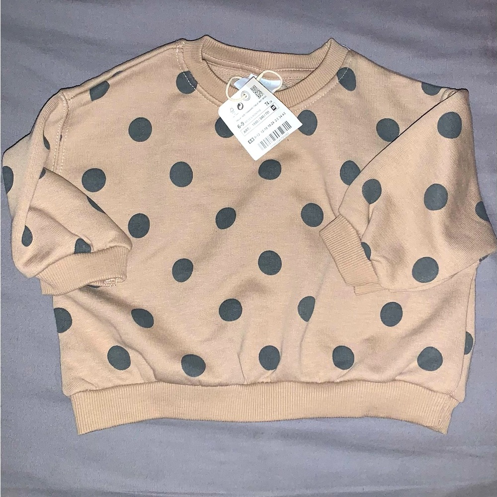 Zara Toddler crew neck size 6-9 months